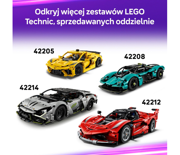 LEGO TECHNIC 42222 Hipersamochód bugatti chiron pur sport - 1473448 - zdjęcie 4